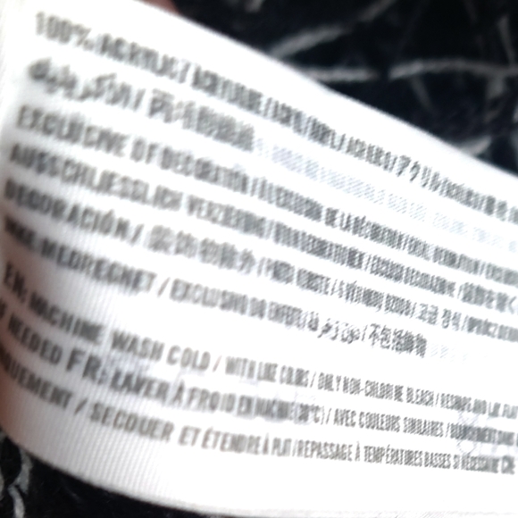 Hollister fringe sweater boho size M - Picture 2 of 4